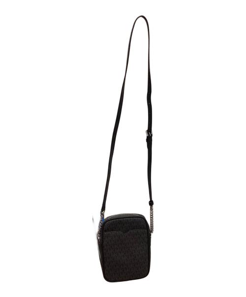 MICHAEL KORS（マイケル・コース）MICHAEL KORS (マイケルコース) ショルダーバッグ ブラックの古着・服飾アイテム