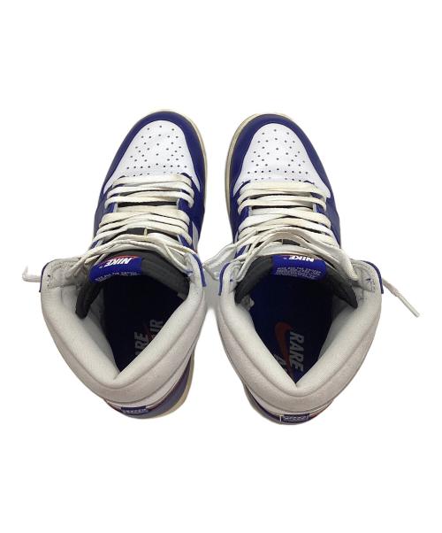 NIKE（ナイキ）NIKE (ナイキ) AIR JORDAN 1 HIGH OG RARE AIR White/Black-Neutral Grey-Deep Royal Blue-Muslin サイズ:27.5cmの古着・服飾アイテム