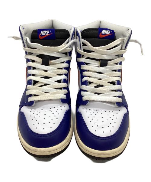 NIKE（ナイキ）NIKE (ナイキ) AIR JORDAN 1 HIGH OG RARE AIR White/Black-Neutral Grey-Deep Royal Blue-Muslin サイズ:27.5cmの古着・服飾アイテム