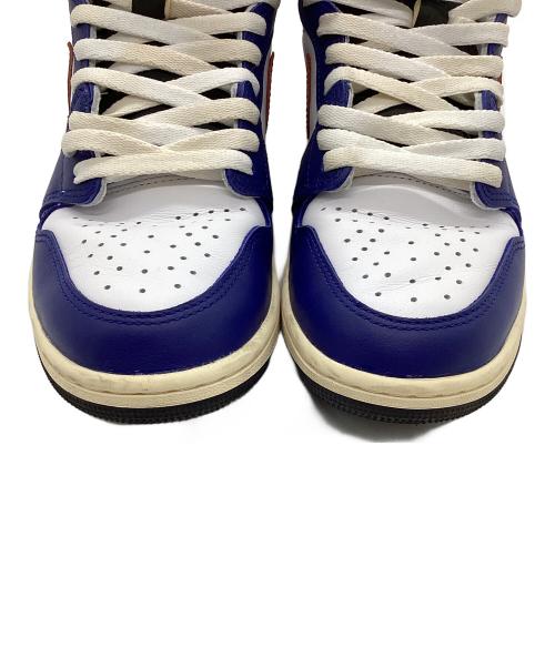 NIKE（ナイキ）NIKE (ナイキ) AIR JORDAN 1 HIGH OG RARE AIR White/Black-Neutral Grey-Deep Royal Blue-Muslin サイズ:27.5cmの古着・服飾アイテム