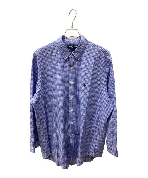 POLO RALPH LAUREN（ポロ・ラルフローレン）POLO RALPH LAUREN (ポロ・ラルフローレン) 長袖シャツ ブルー サイズ:16 1/2の古着・服飾アイテム