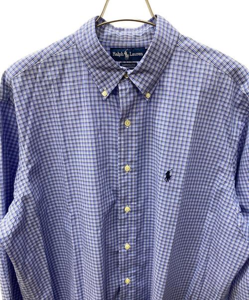 POLO RALPH LAUREN（ポロ・ラルフローレン）POLO RALPH LAUREN (ポロ・ラルフローレン) 長袖シャツ ブルー サイズ:16 1/2の古着・服飾アイテム