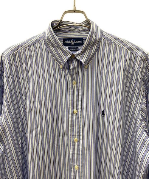 POLO RALPH LAUREN（ポロ・ラルフローレン）POLO RALPH LAUREN (ポロ・ラルフローレン) 長袖シャツ ブルー サイズ:16 1/2の古着・服飾アイテム