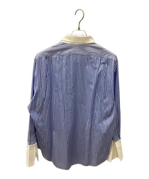 POLO RALPH LAUREN（ポロ・ラルフローレン）POLO RALPH LAUREN (ポロ・ラルフローレン) 長袖シャツ ブルー×ホワイト サイズ:LLの古着・服飾アイテム