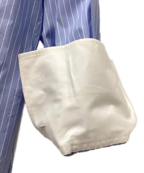 POLO RALPH LAUREN（ポロ・ラルフローレン）POLO RALPH LAUREN (ポロ・ラルフローレン) 長袖シャツ ブルー×ホワイト サイズ:LLの古着・服飾アイテム