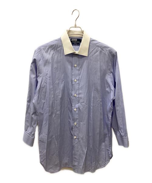 POLO RALPH LAUREN（ポロ・ラルフローレン）POLO RALPH LAUREN (ポロ・ラルフローレン) 長袖シャツ ブルー サイズ:43-86の古着・服飾アイテム