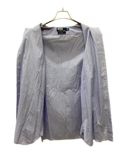 POLO RALPH LAUREN（ポロ・ラルフローレン）POLO RALPH LAUREN (ポロ・ラルフローレン) 長袖シャツ ブルー サイズ:43-86の古着・服飾アイテム