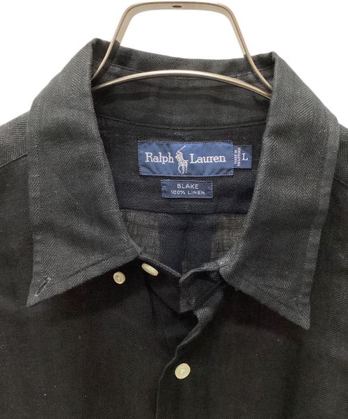 POLO RALPH LAUREN（ポロ・ラルフローレン）POLO RALPH LAUREN (ポロ・ラルフローレン) 半袖シャツ ブルー サイズ:Lの古着・服飾アイテム