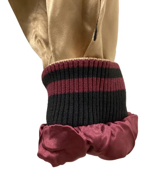 絡繰魂（カラクリタマシイ）絡繰魂 (カラクリダマシイ) ONE PIECE (ワンピース) 赤髪のシャンクス リバ－シブル スカジャン ブラック サイズ:Lの古着・服飾アイテム