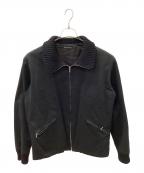 agnes b hommeアニエスベーオム）の古着「80s~90sリブブルゾン」｜ブラック