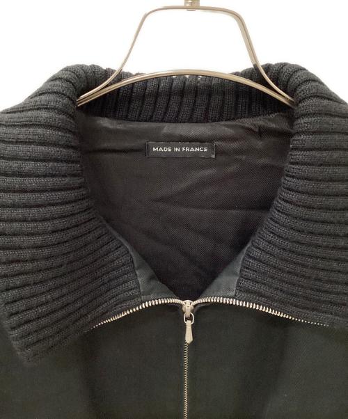 agnes b homme（アニエスベーオム）agnes b homme (アニエスベーオム) 80s~90sリブブルゾン ブラック サイズ:1の古着・服飾アイテム