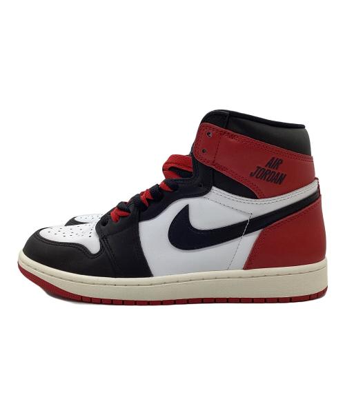 NIKE（ナイキ）NIKE (ナイキ) AIR JORDAN 1 RETRO HIGH OG レッド×ブラック サイズ:27.5cm 未使用品の古着・服飾アイテム