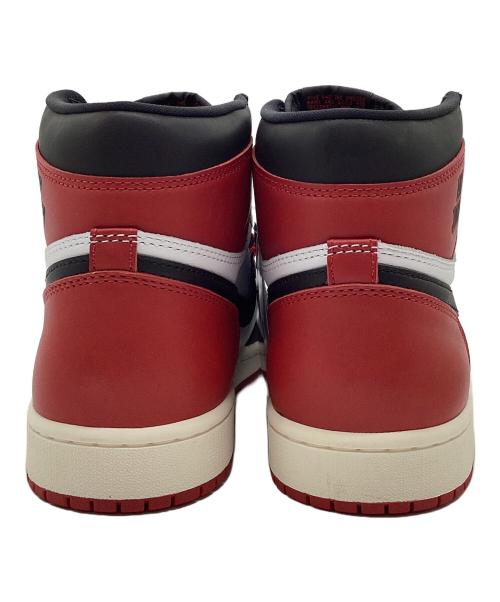 NIKE（ナイキ）NIKE (ナイキ) AIR JORDAN 1 RETRO HIGH OG レッド×ブラック サイズ:27.5cm 未使用品の古着・服飾アイテム