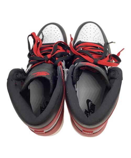 NIKE（ナイキ）NIKE (ナイキ) AIR JORDAN 1 RETRO HIGH OG レッド×ブラック サイズ:27.5cm 未使用品の古着・服飾アイテム