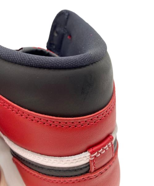 NIKE（ナイキ）NIKE (ナイキ) AIR JORDAN 1 RETRO HIGH OG レッド×ブラック サイズ:27.5cm 未使用品の古着・服飾アイテム