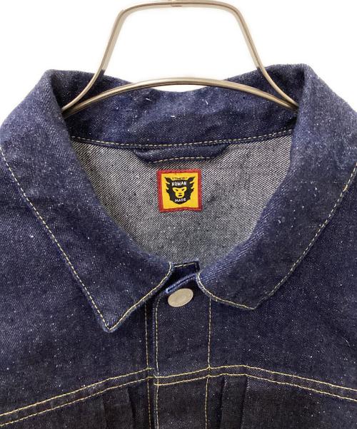 HUMAN MADE（ヒューマンメイド）HUMAN MADE (ヒューマンメイド) DENIM WORK JACKET PAST ブルー サイズ:XLの古着・服飾アイテム