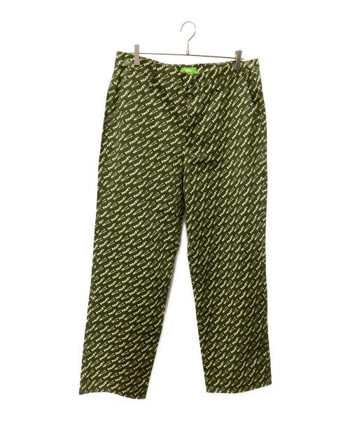 HUF（ハフ）HUF (ハフ) BREAKER BOYD PANT グリーン サイズ:34の古着・服飾アイテム