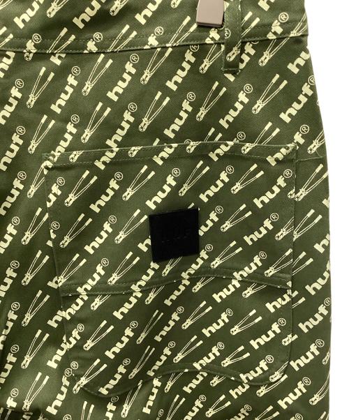 HUF（ハフ）HUF (ハフ) BREAKER BOYD PANT グリーン サイズ:34の古着・服飾アイテム