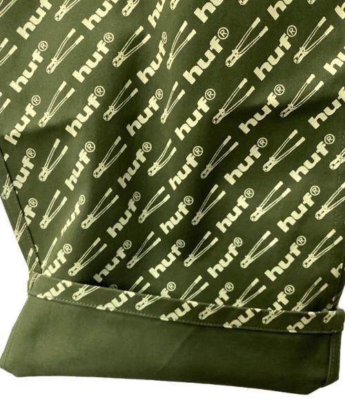 HUF（ハフ）HUF (ハフ) BREAKER BOYD PANT グリーン サイズ:34の古着・服飾アイテム