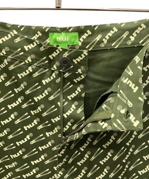HUF（ハフ）HUF (ハフ) BREAKER BOYD PANT グリーン サイズ:34の古着・服飾アイテム