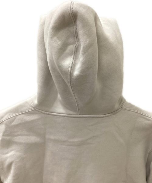 stussy（ステューシー）stussy (ステューシー) Bars Logo Applique Pullover Hoodie ベージュ サイズ:Lの古着・服飾アイテム