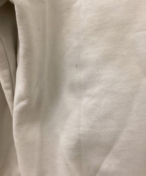 stussy（ステューシー）stussy (ステューシー) Bars Logo Applique Pullover Hoodie ベージュ サイズ:Lの古着・服飾アイテム