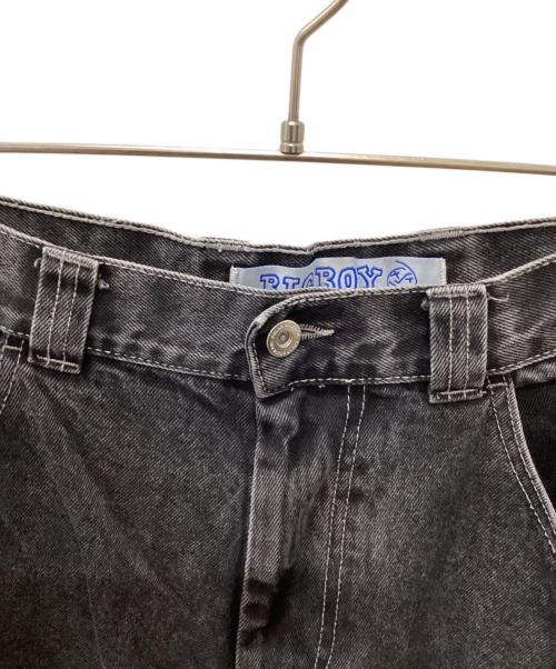 POLAR SKATE（ポーラー スケート）POLAR SKATE (ポーラー スケート) BIG BOY デニムパンツ ブラック サイズ:Ｌの古着・服飾アイテム