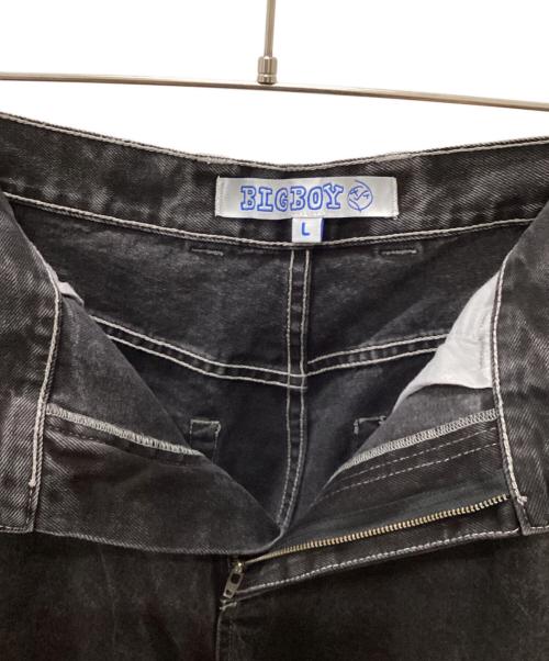 POLAR SKATE（ポーラー スケート）POLAR SKATE (ポーラー スケート) BIG BOY デニムパンツ ブラック サイズ:Ｌの古着・服飾アイテム