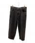 POLAR SKATE（ポーラー スケート）の古着「BIG BOY デニムパンツ」｜ブラック