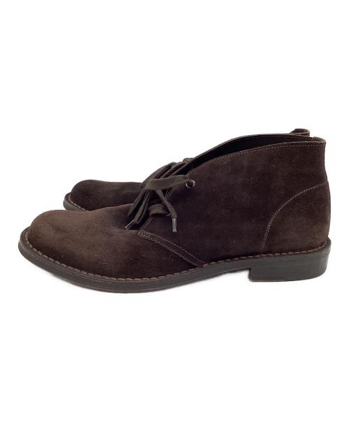 BOTTEGA VENETA（ボッテガベネタ）BOTTEGA VENETA (ボッテガベネタ) チャッカーブーツ ブラウン サイズ:41の古着・服飾アイテム