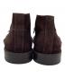 中古・古着 BOTTEGA VENETA (ボッテガベネタ) チャッカーブーツ ブラウン サイズ:41：12000円