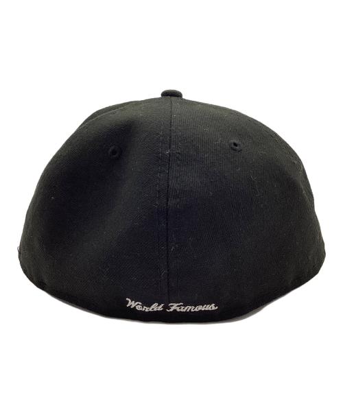 New Era（ニューエラ）New Era (ニューエラ) SUPREME (シュプリーム) No Comp Box Logo ブラック サイズ:7 1/2(59.6cm)の古着・服飾アイテム