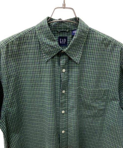 GAP（ギャップ）GAP (ギャップ) 半袖シャツ グリーン サイズ:Lの古着・服飾アイテム