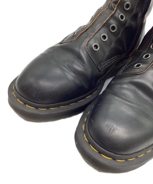 Dr.Martens（ドクターマーチン）Dr.Martens (ドクターマーチン) 8ホールブーツ ブラック サイズ:25.5cmの古着・服飾アイテム
