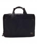 PORTERポーター）の古着「3WAY BRIEFCASE」｜ブラック