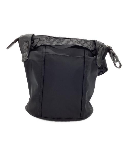 marimekko（マリメッコ）marimekko (マリメッコ) Carry All Solid ショルダーバッグ ブラックの古着・服飾アイテム