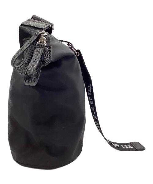 marimekko（マリメッコ）marimekko (マリメッコ) Carry All Solid ショルダーバッグ ブラックの古着・服飾アイテム