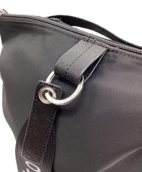 marimekko（マリメッコ）marimekko (マリメッコ) Carry All Solid ショルダーバッグ ブラックの古着・服飾アイテム