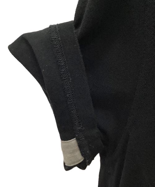 TAKAHIROMIYASHITA TheSoloIst.（タカヒロミヤシタ ザソロイスト）TAKAHIROMIYASHITA TheSoloIst. (タカヒロミヤシタ ザソロイスト) ポロシャツ ブラック サイズ:46の古着・服飾アイテム