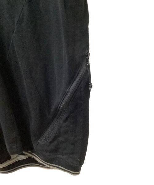 TAKAHIROMIYASHITA TheSoloIst.（タカヒロミヤシタ ザソロイスト）TAKAHIROMIYASHITA TheSoloIst. (タカヒロミヤシタ ザソロイスト) ポロシャツ ブラック サイズ:46の古着・服飾アイテム