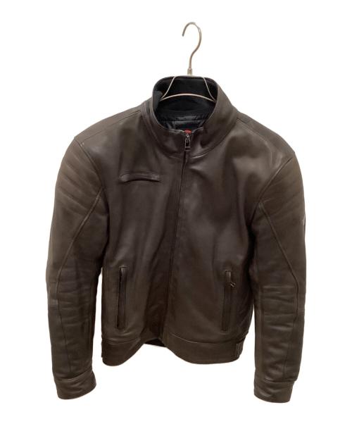 DAINESE（ダイネーゼ）DAINESE (ダイネーゼ) BRYAN LEATHER JACKET ブラウン サイズ:46の古着・服飾アイテム