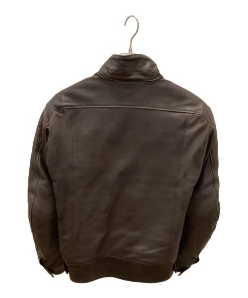 DAINESE（ダイネーゼ）DAINESE (ダイネーゼ) BRYAN LEATHER JACKET ブラウン サイズ:46の古着・服飾アイテム
