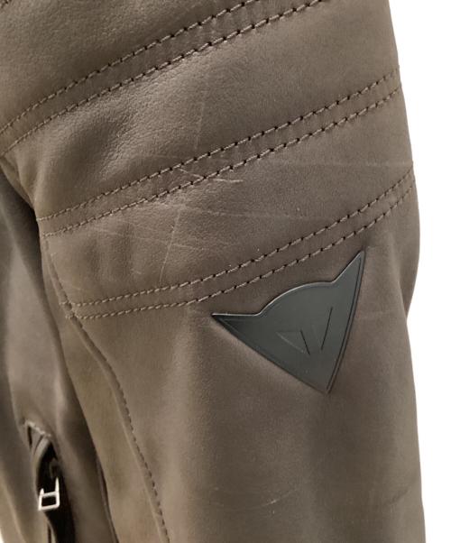 DAINESE（ダイネーゼ）DAINESE (ダイネーゼ) BRYAN LEATHER JACKET ブラウン サイズ:46の古着・服飾アイテム