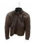 DAINESE（ダイネーゼ）の古着「BRYAN LEATHER JACKET」｜ブラウン