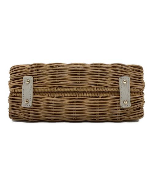 FURLA（フルラ）FURLA (フルラ) MINI TOP HANDOLE ベージュ×ナチュラルの古着・服飾アイテム