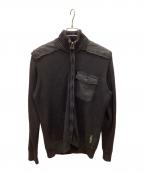 POLO JEANS CO.ポロジーンズカンパニー）の古着「コマンダーニット」｜ブラック