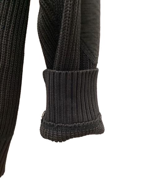 POLO JEANS CO.（ポロジーンズカンパニー）POLO JEANS CO. (ポロジーンズカンパニー) コマンダーニット ブラック サイズ:Lの古着・服飾アイテム