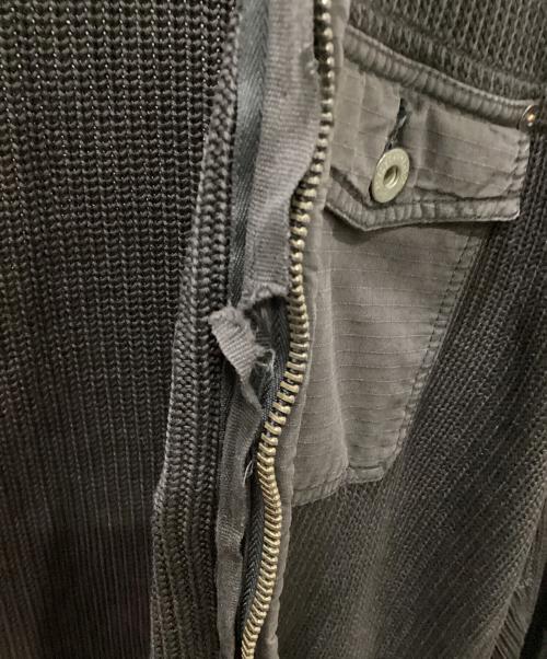 POLO JEANS CO.（ポロジーンズカンパニー）POLO JEANS CO. (ポロジーンズカンパニー) コマンダーニット ブラック サイズ:Lの古着・服飾アイテム