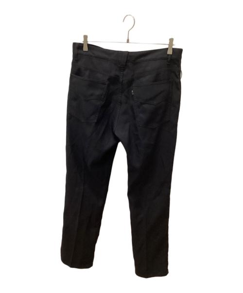 Needles（ニードルズ）Needles (ニードルズ) パピヨン刺繍 ストレートパンツ ブラック サイズ:Ｍの古着・服飾アイテム