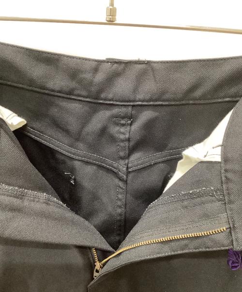 Needles（ニードルズ）Needles (ニードルズ) パピヨン刺繍 ストレートパンツ ブラック サイズ:Ｍの古着・服飾アイテム